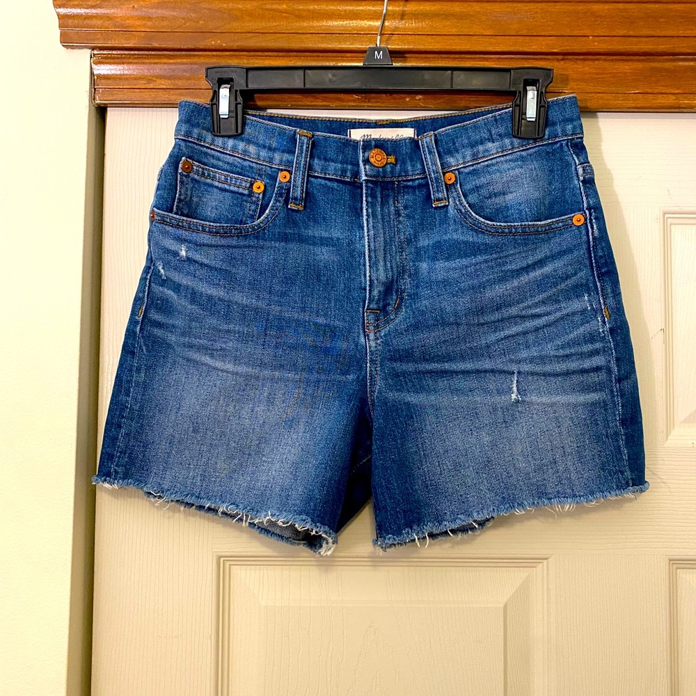 Madewell High Rise Denim Shorts